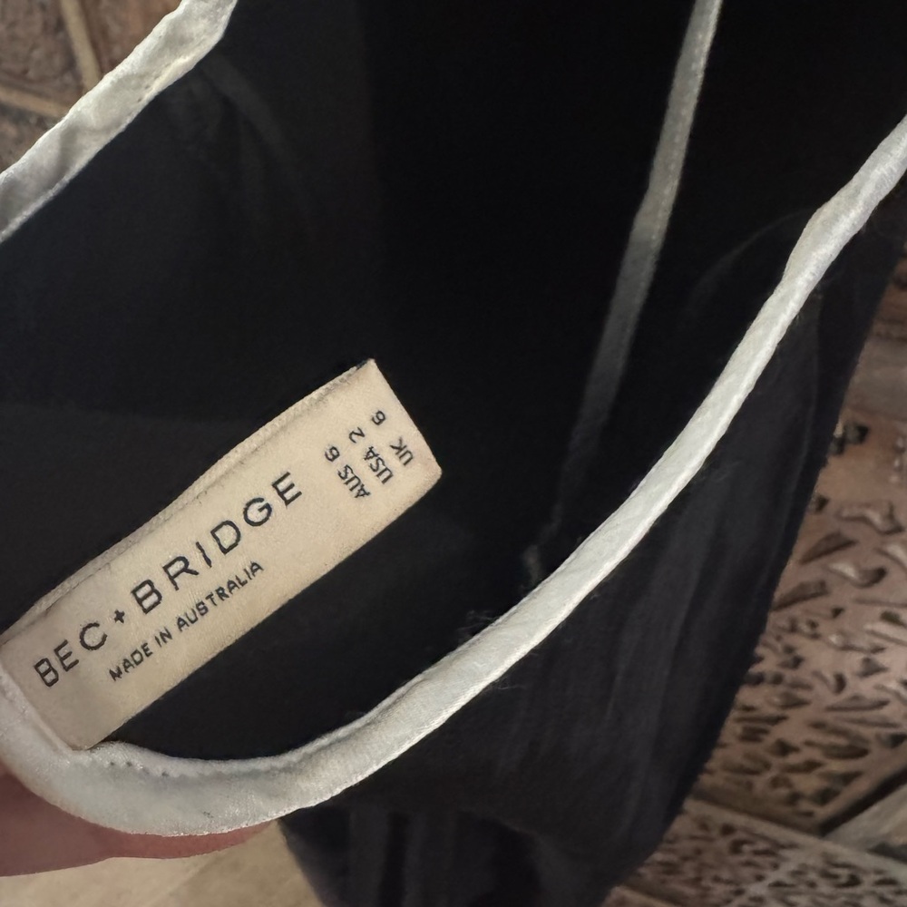 Bec + Bridge Cedar City Maxi Dress in Black & Ivory - Picture 5 of 5